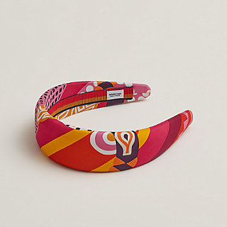 ヘアバンド 《ジナ》 《鐙の幻想》 | Hermès - エルメス-公式サイト